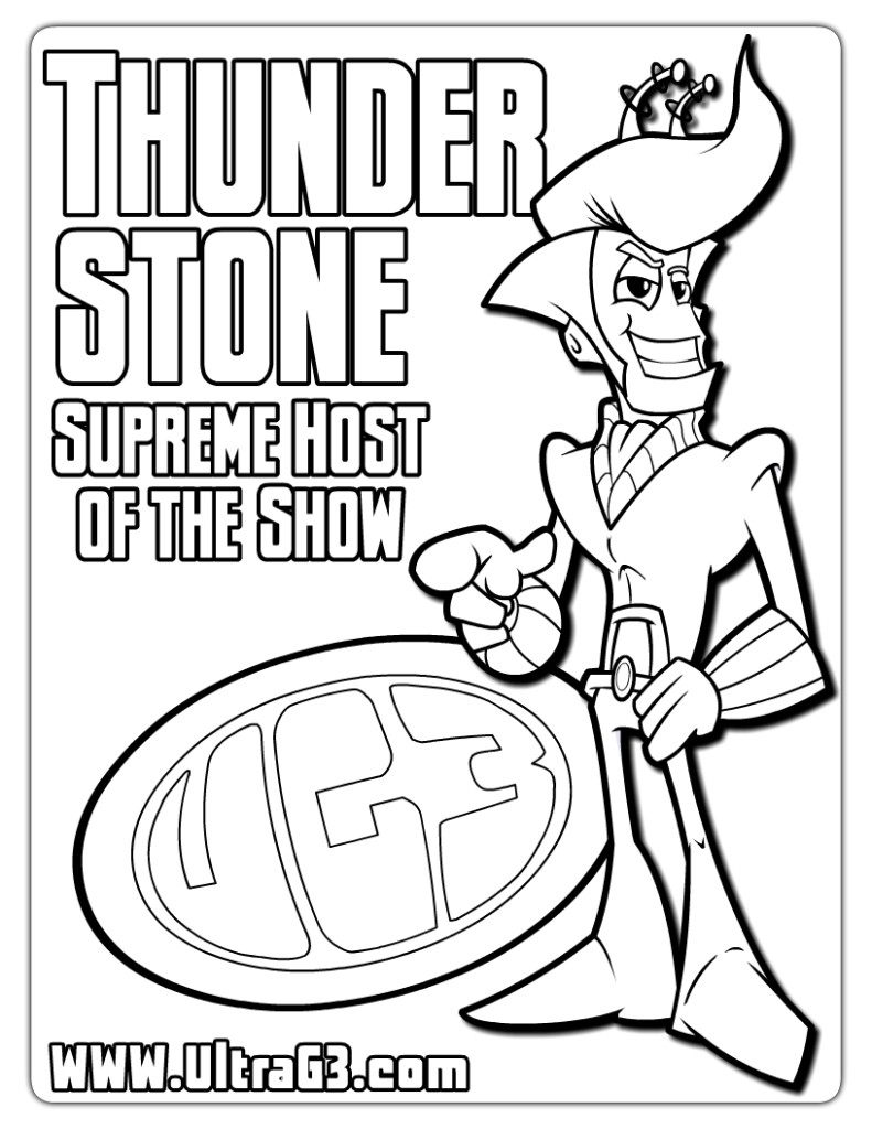 Thunderstone Coloring Sheet